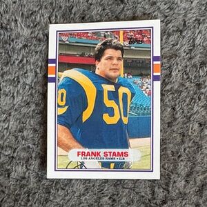 Topps Los Angeles Rams Frank Stams Football Card